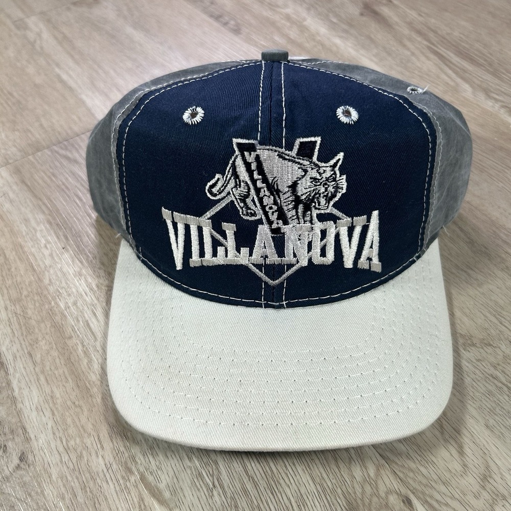 VTG Villanova Wildcats Snapback Hat NCAA College Blue White The Game Cap USA